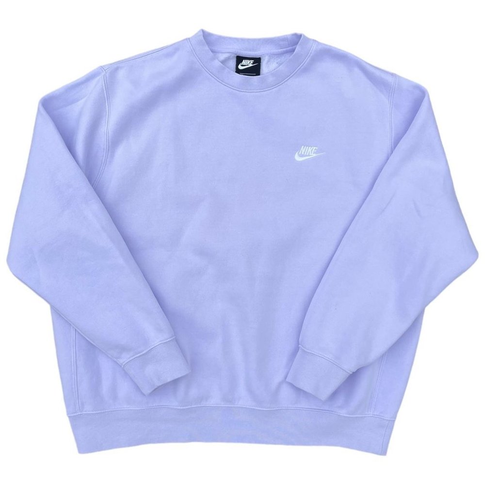 Modern Purple Nike Crewneck Sweatshirt
